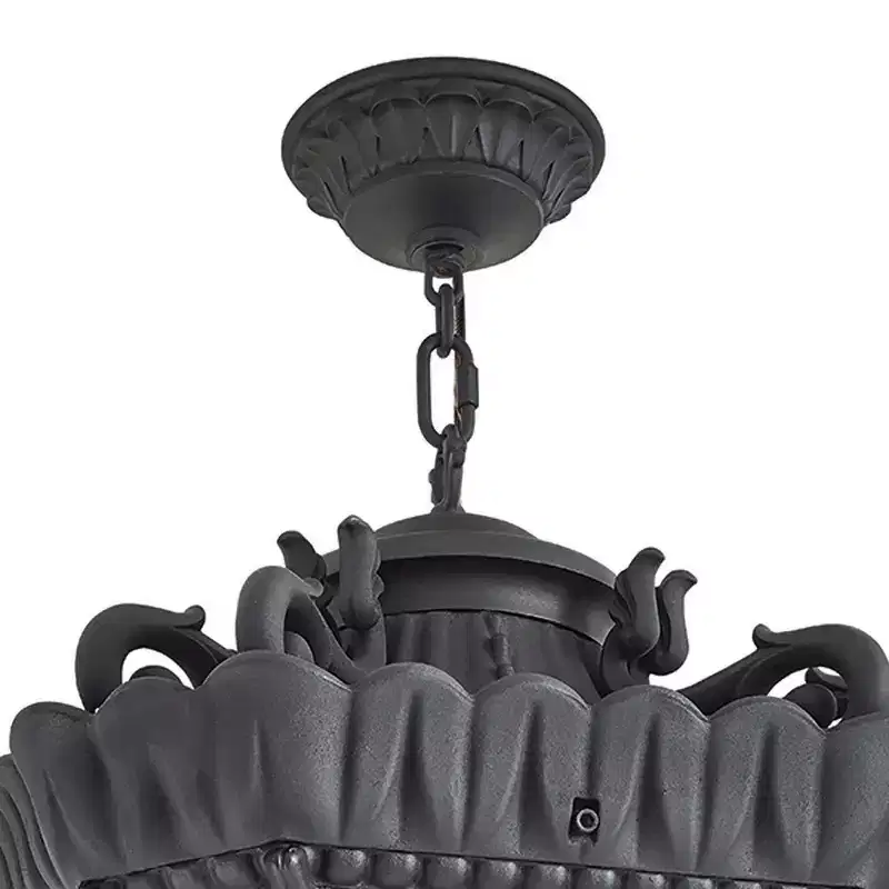 Kichler Lighting Tournai 8 - Light Pendant in Textured Black