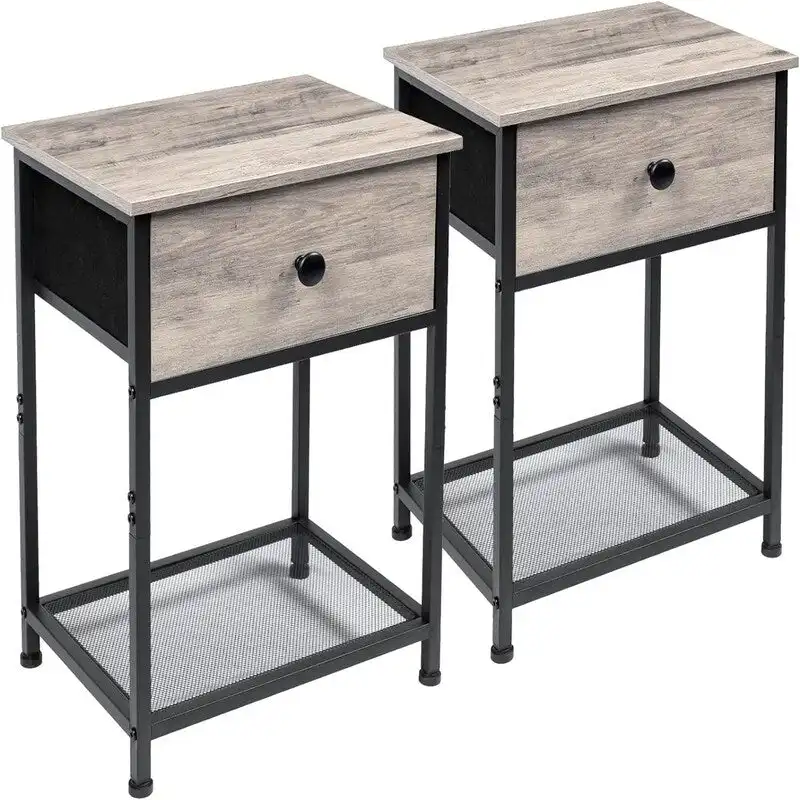 Small Bedroom Night Stands - 15.74 D x 11.8 W x 21.65 H