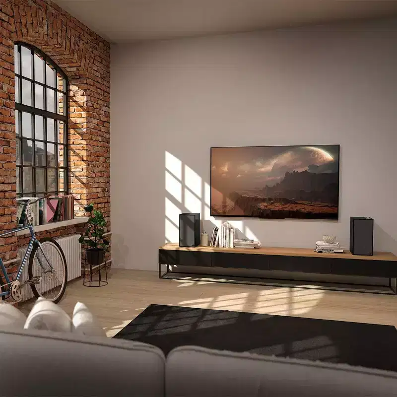 Klipsch The Sevens Heritage Inspired (Pair) Powered Speakers - Black