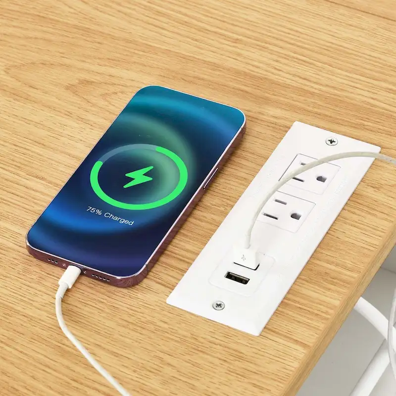 Moasis 47 Kitchen Island With Drop Leaf & 2 Bar Stools