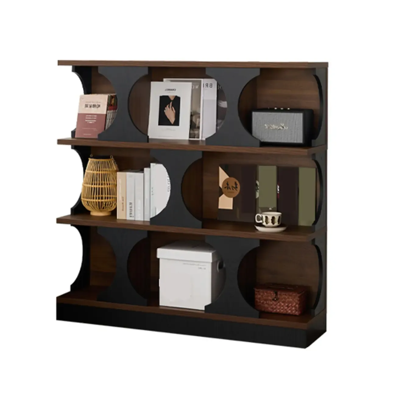 Wooden Cubitac Modern Display Cabinet with Shelves