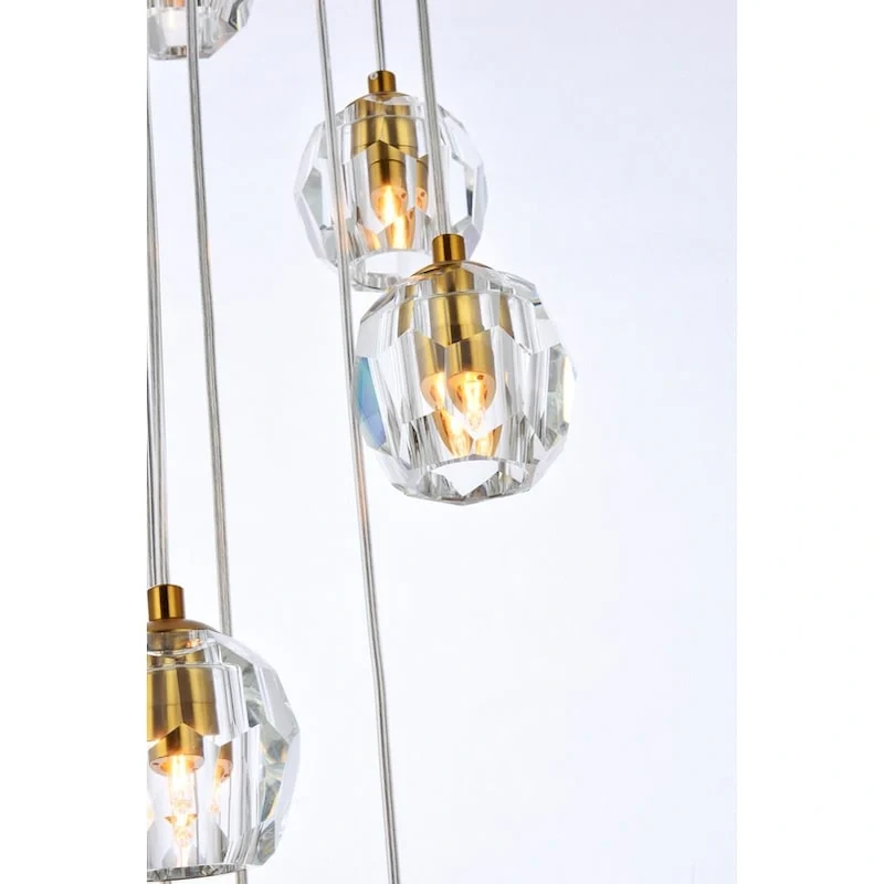 Ella 19-Inch 24-Lights Pendant - N/A