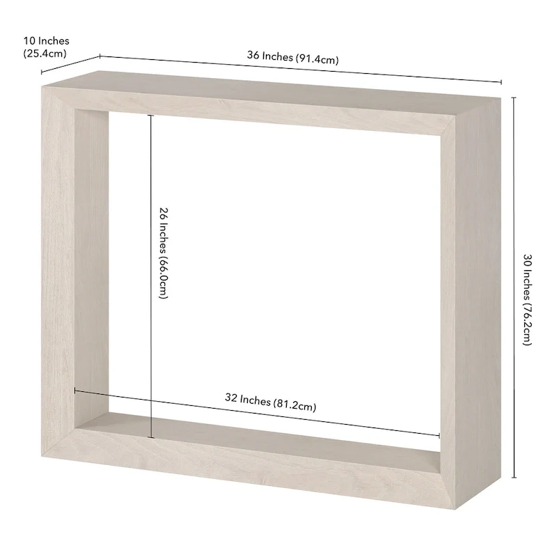 Osmond 36 Wide Rectangular Console Table - 36 Wide
