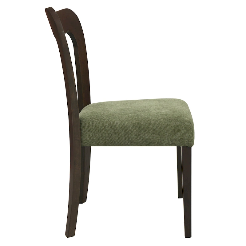 Christopher Knight Home - Ethan Modern Upholstered Dining Chair Set of 2 with Open-Back Design