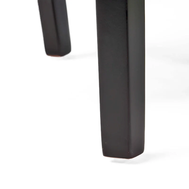 Upholstered Dining Chairs Set of 2 - Contemporary T-Stitch Design, 17.75