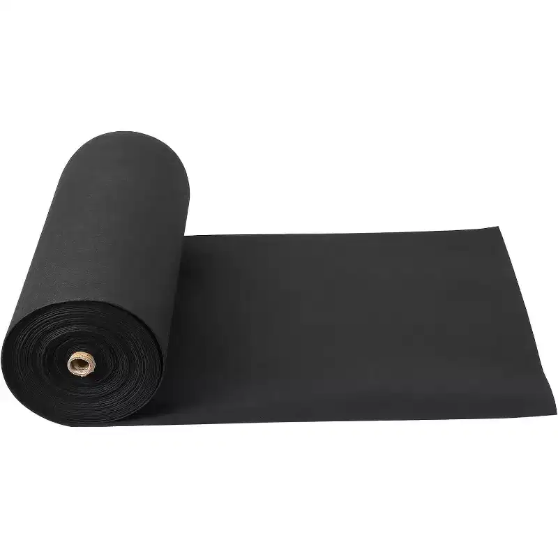 Geotextile Landscape, 4ft x 50ft & 6oz Geotextile Fabric, PP Drainage 350N Tensile Strength & 440N Load Capacity, for Driveway & Road Stabilizationr