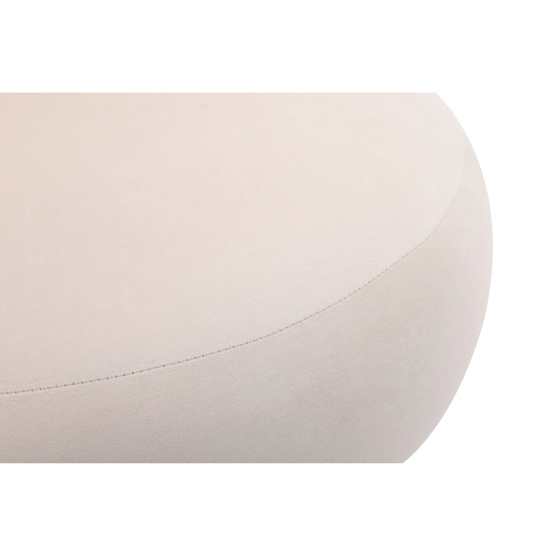 Fabric Swivel Round Barrel Chair