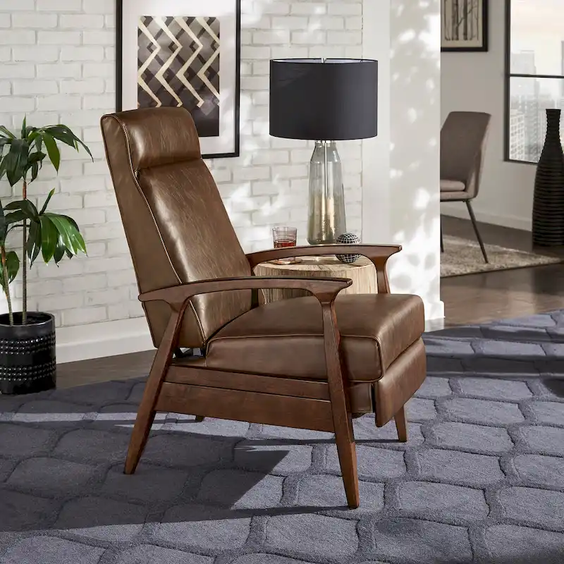 25.75-inch wide medieval-style recliner