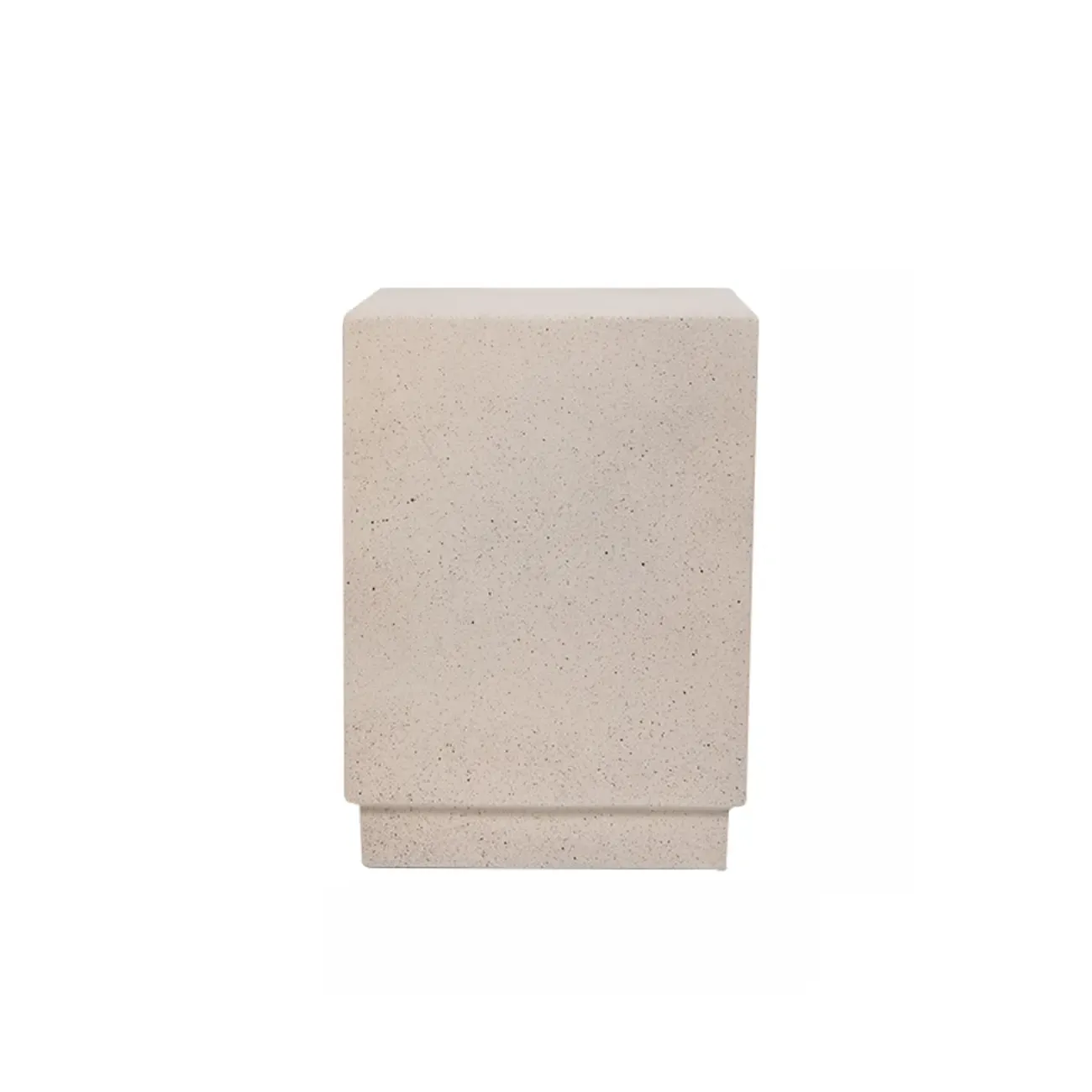 Living Room Modern Concrete Round Side Table