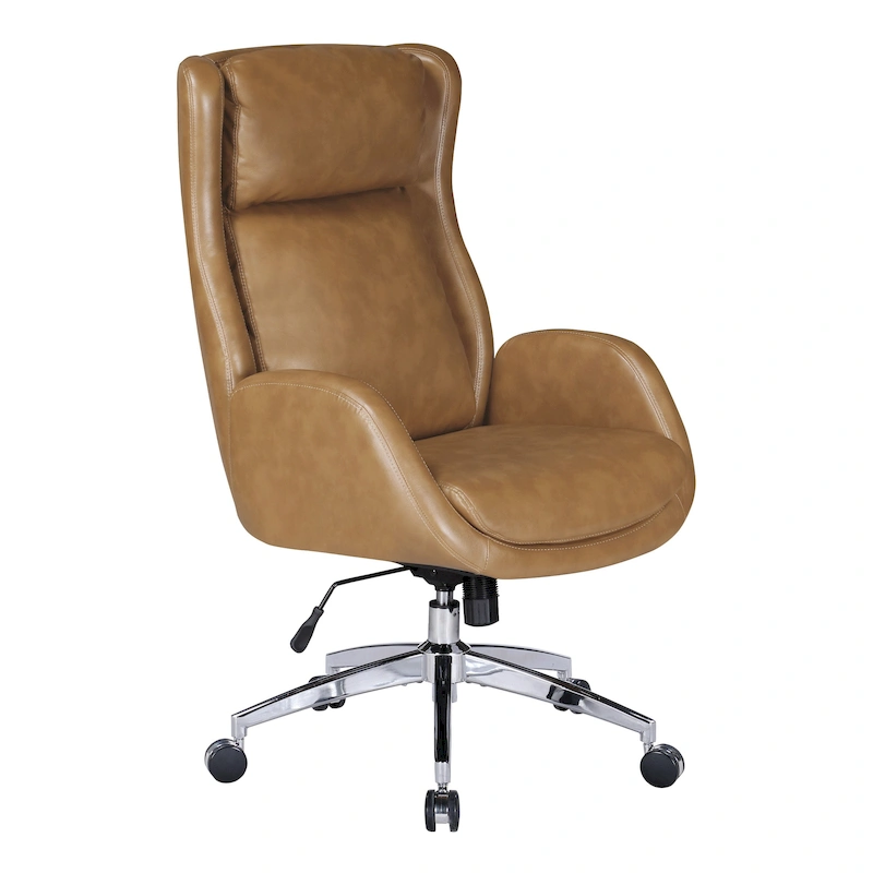 Blanchard Office Chair in Faux Leather