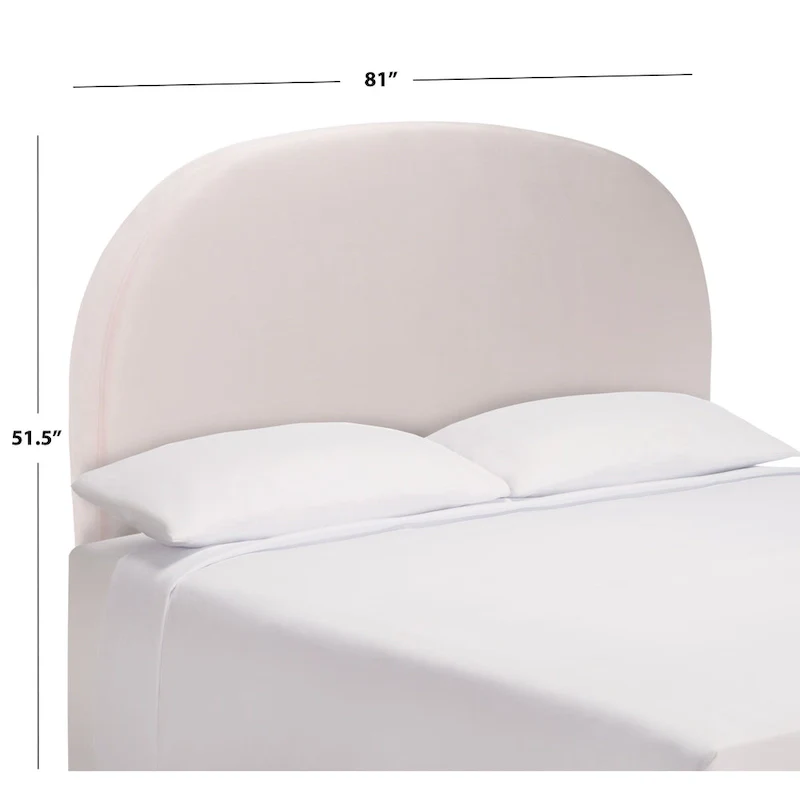 SAFAVIEH Trientje Curved Headboard