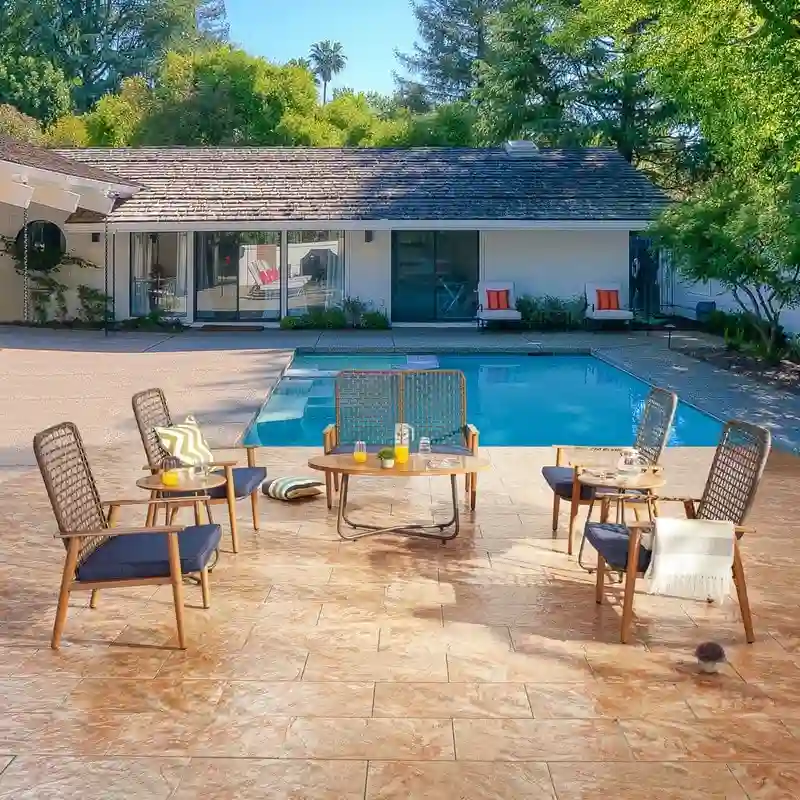 Mesh 9-Piece Outdoor Conversation Set