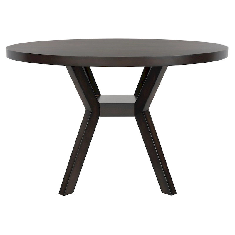 SAFAVIEH Couture Orestilla Round Wood Dining Table - 48Wx48Dx30H