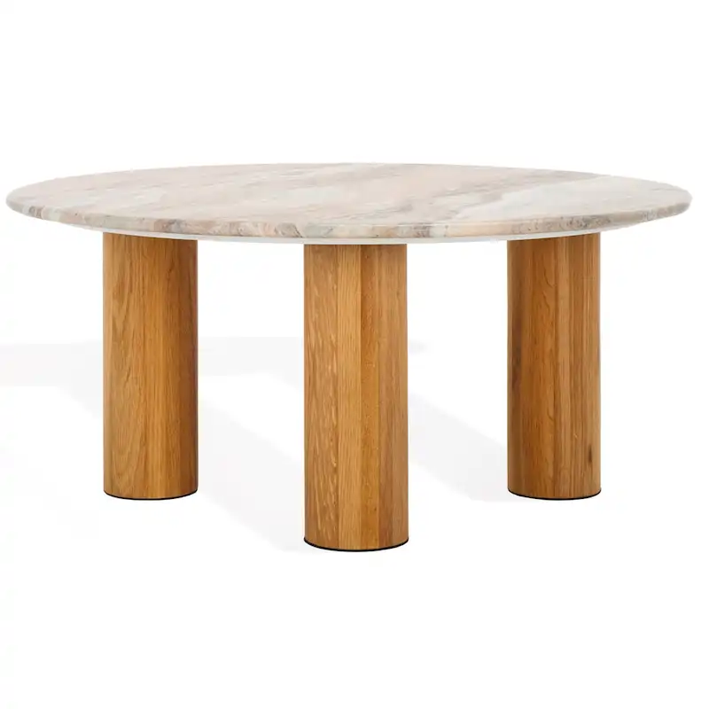 SAFAVIEH Couture Tylee Round Marble Coffee Table - 36Wx36Dx16H