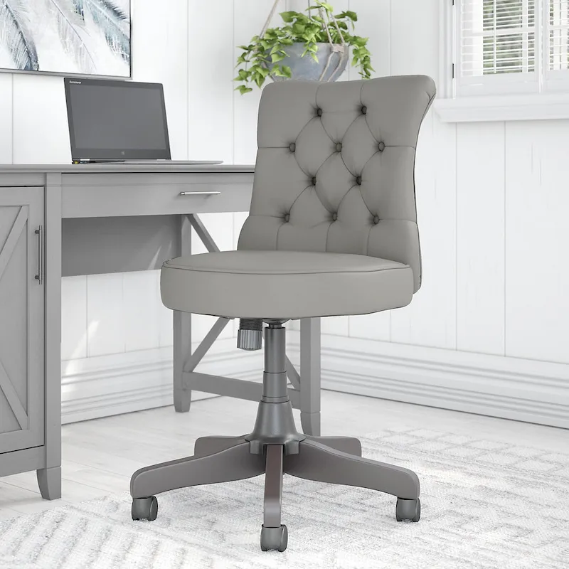 Key West Mid Back Tufted Office Chair by Bush Furniture