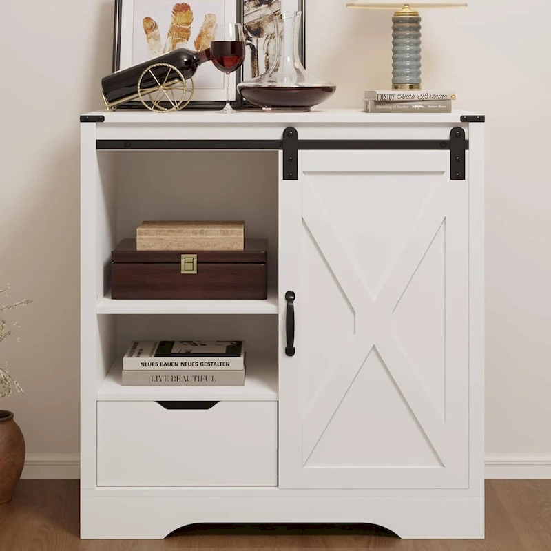 Accent Cabinet with Drawers - N/A