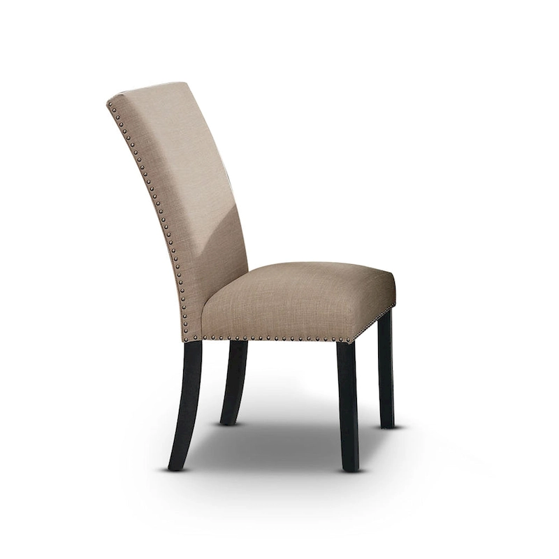 Furniture of America Cots Modern Nailhead Dining Side Chairs (Set of 2)