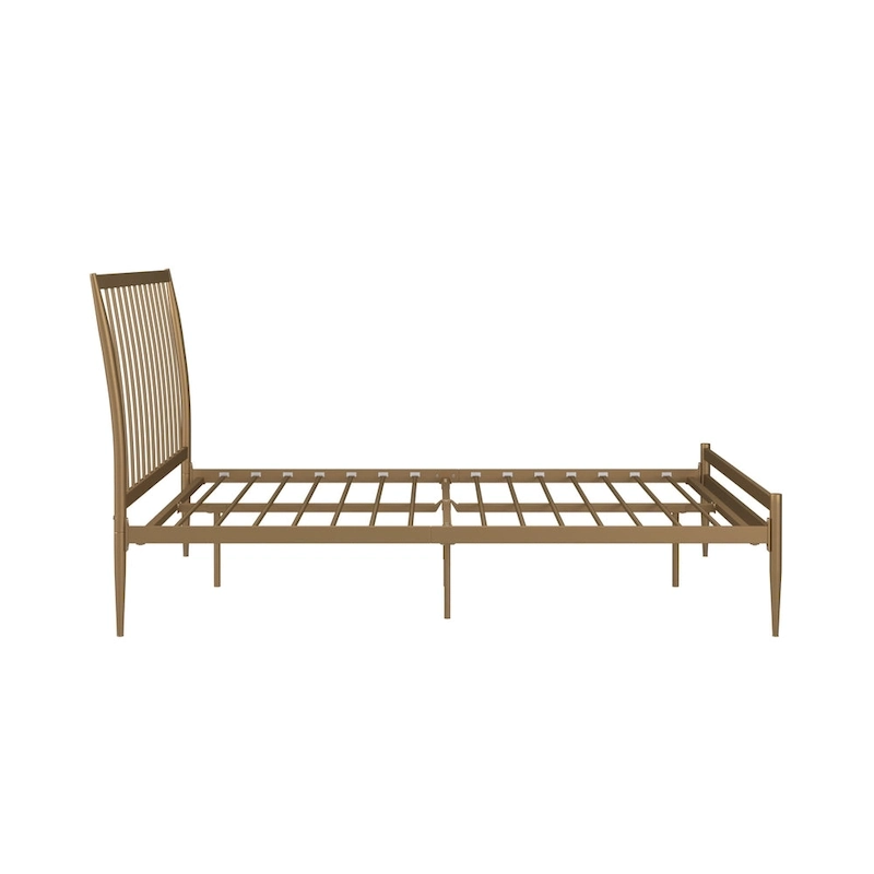 Parkcrest Gold Metal Bed by iNSPIRE Q Bold