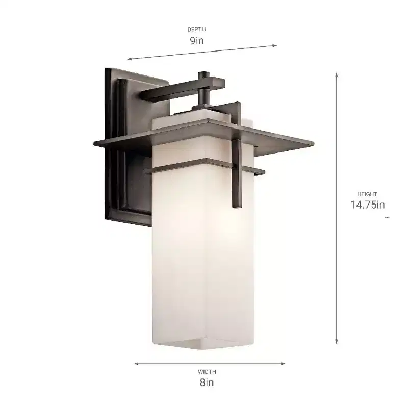 Kichler Lighting Caterham 1 - Light Wall Light in Olde Bronze