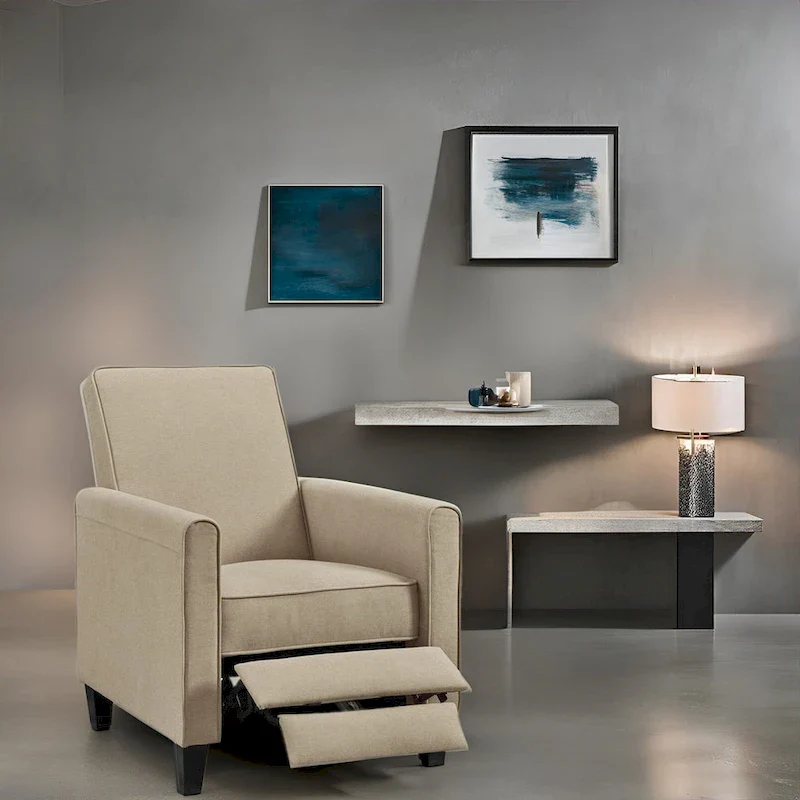 Pushback Recliner Chair - Multiple Colors Available