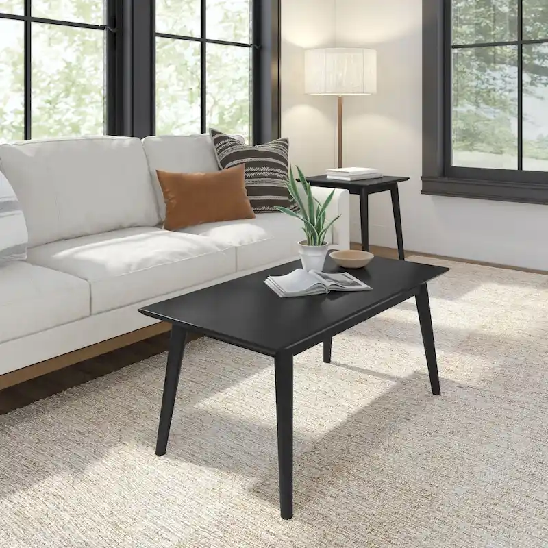 Mid-Century Rectangular Coffee Table - 40