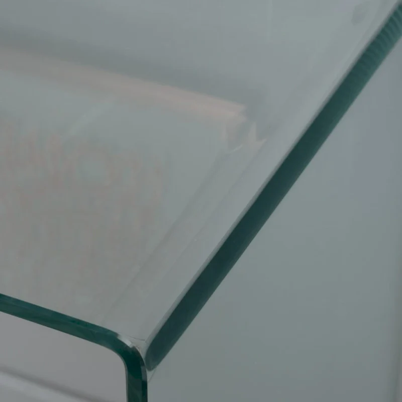 Ramona Tempered Glass Office Desk by Christopher Knight Home