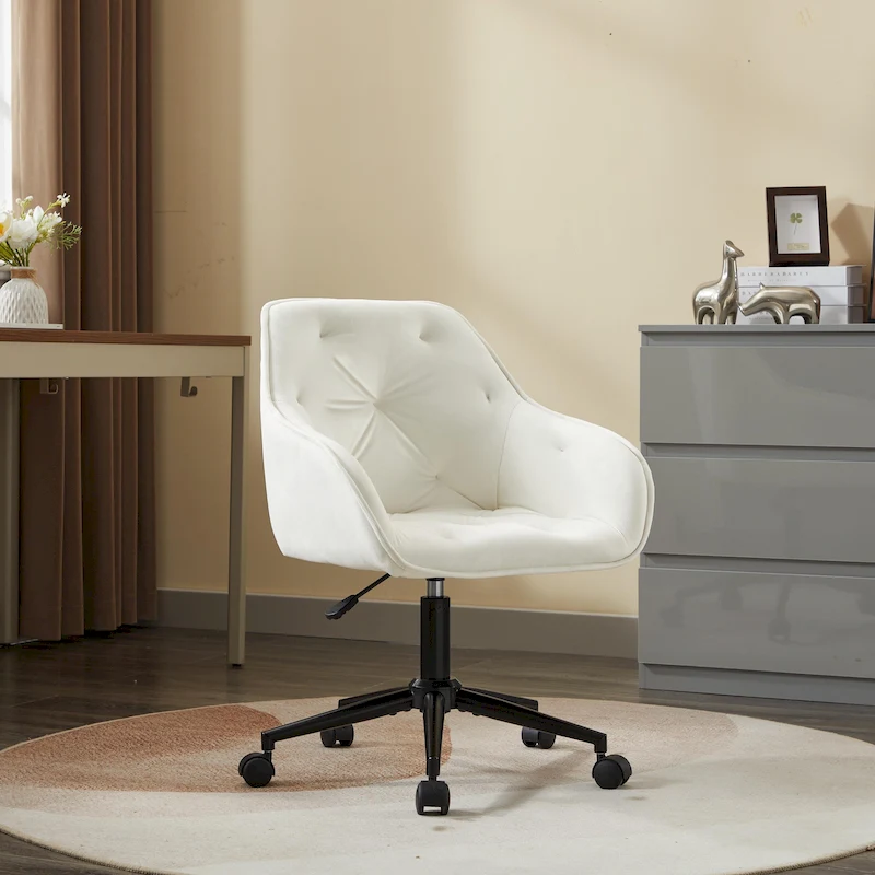 Velvet Home Office Chair