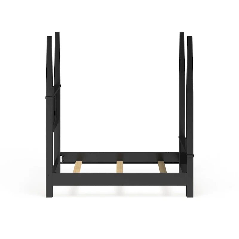 Black King Poster Bed