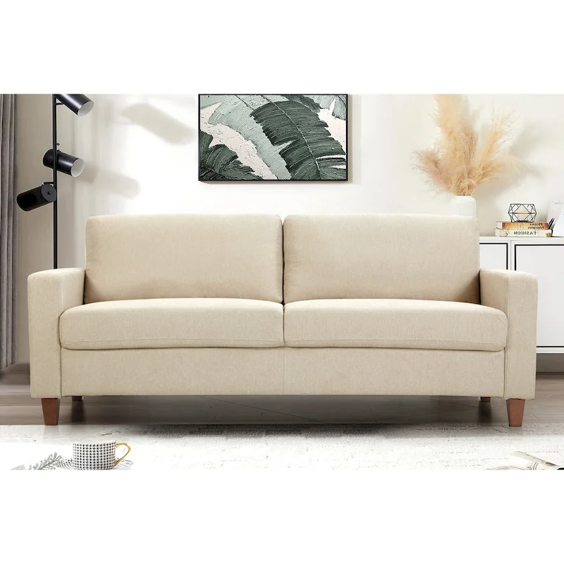 77 In Transitional Upholstered Living Room Sofa