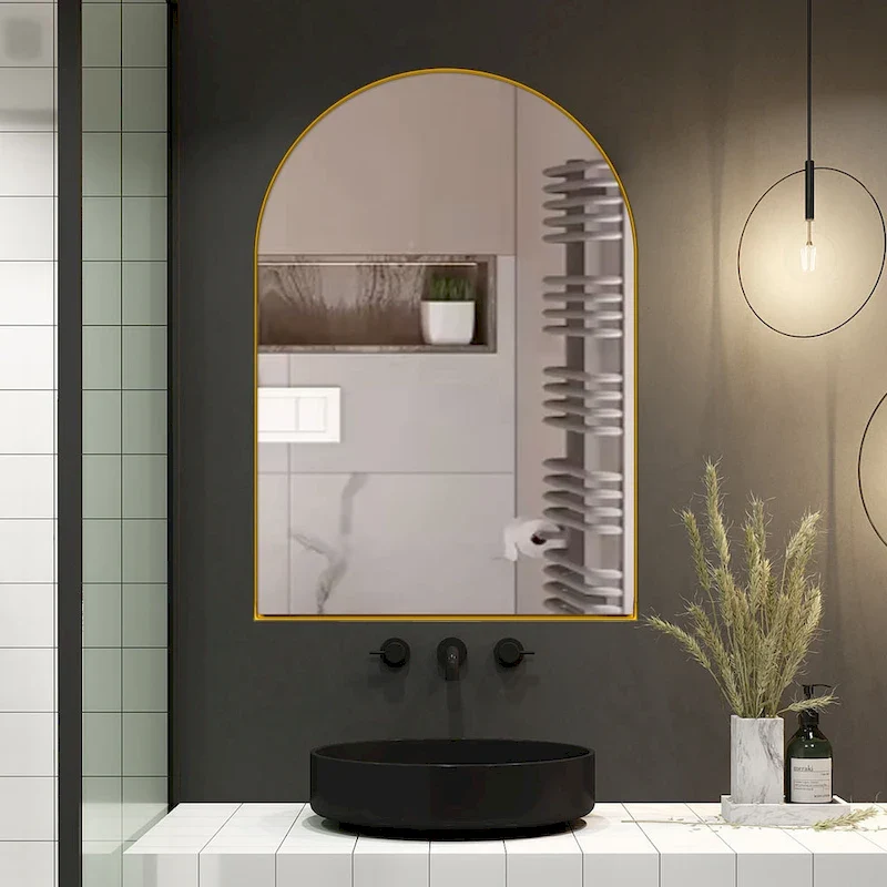 24x36 Inch Arched Recessed Medicine Cabinet