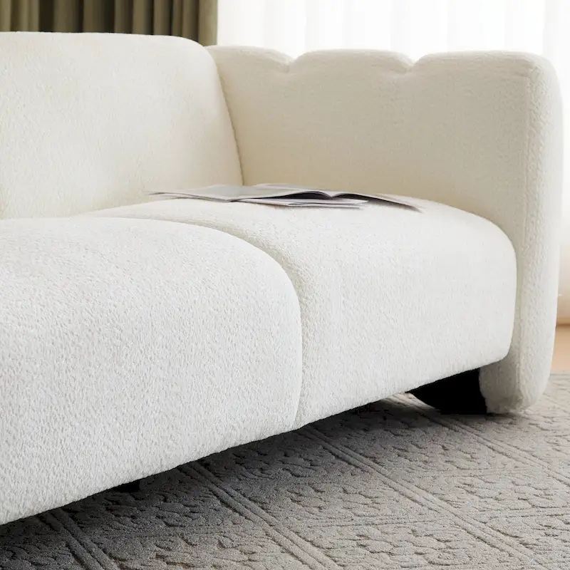 Christopher Knight Home - Tonson 83 3-Seater Wave Design Sofa