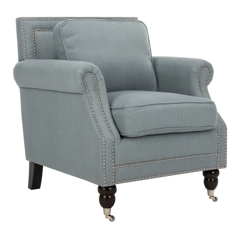SAFAVIEH Shawnna Club Chair - 29.9  x 33.7  x 34.6  - 30Wx34Dx35H