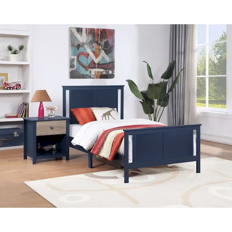 Olive & Opie Connelly Reversible Panel Twin Bed