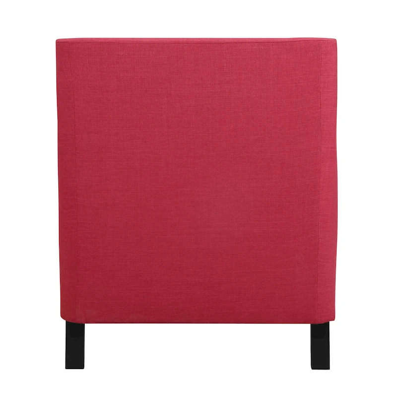 Erica Accent Armchair with Chrome Nailhead Trim