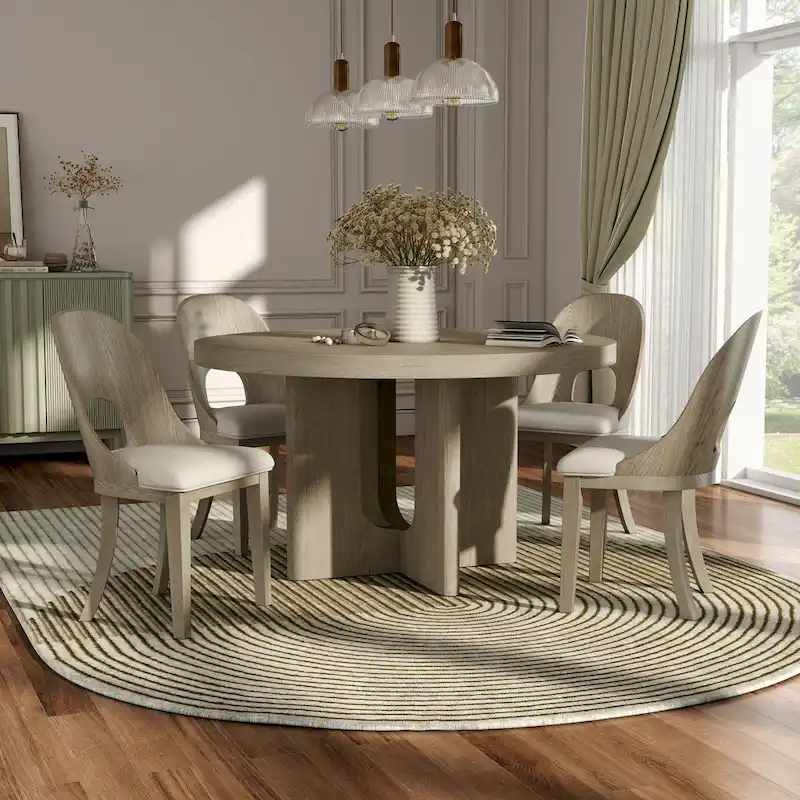 5-Piece Round Dining Set, 54