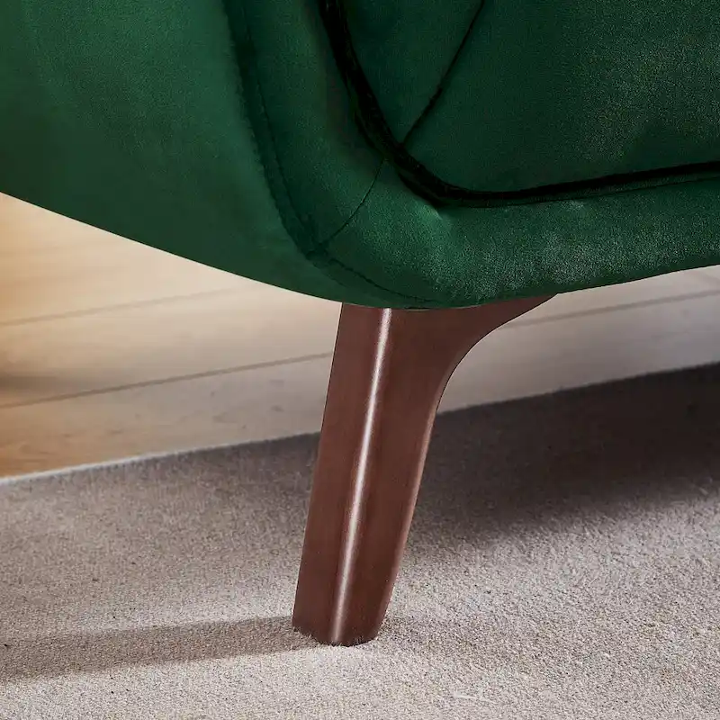 Modern Chesterfield Velvet Living Room Couch