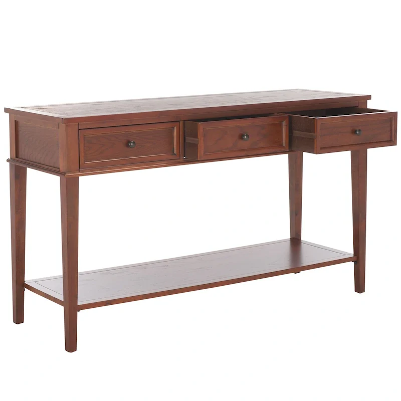 SAFAVIEH Thea Sepia Console - 60 x 20 x 35.4 - 60Wx20Dx35H