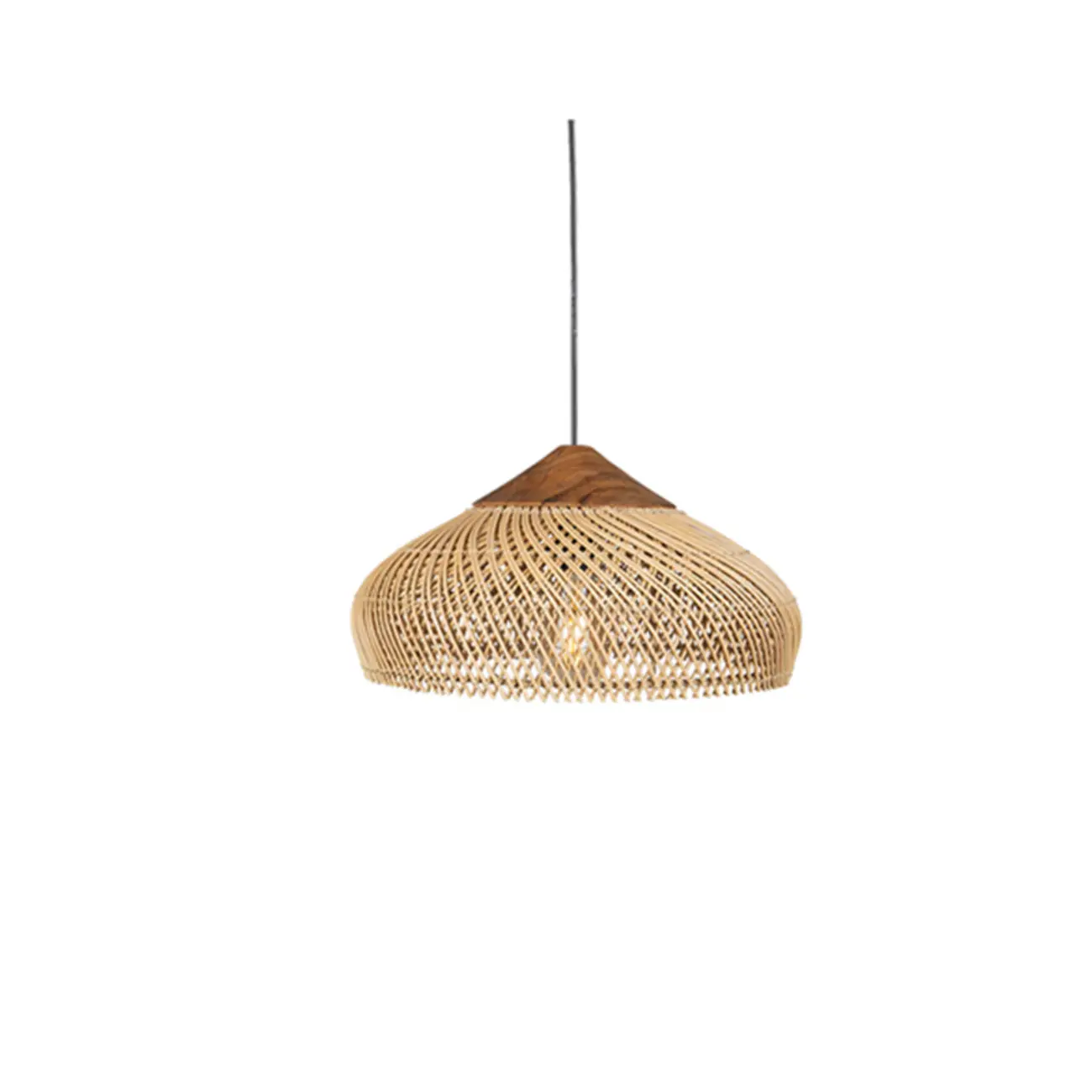 Wabi sabi style Rattan Bamboo Pendant Lights