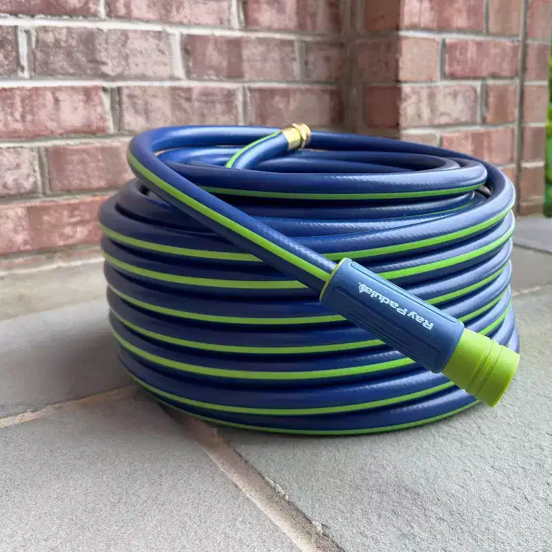 Ray Padula InfiniFlo 100ft Platinum Heavy Duty Garden Hose: PVC Leak-Resistant, 5/8" Diameter