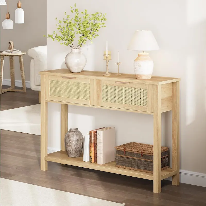 Entryway Table with 2 Drawers