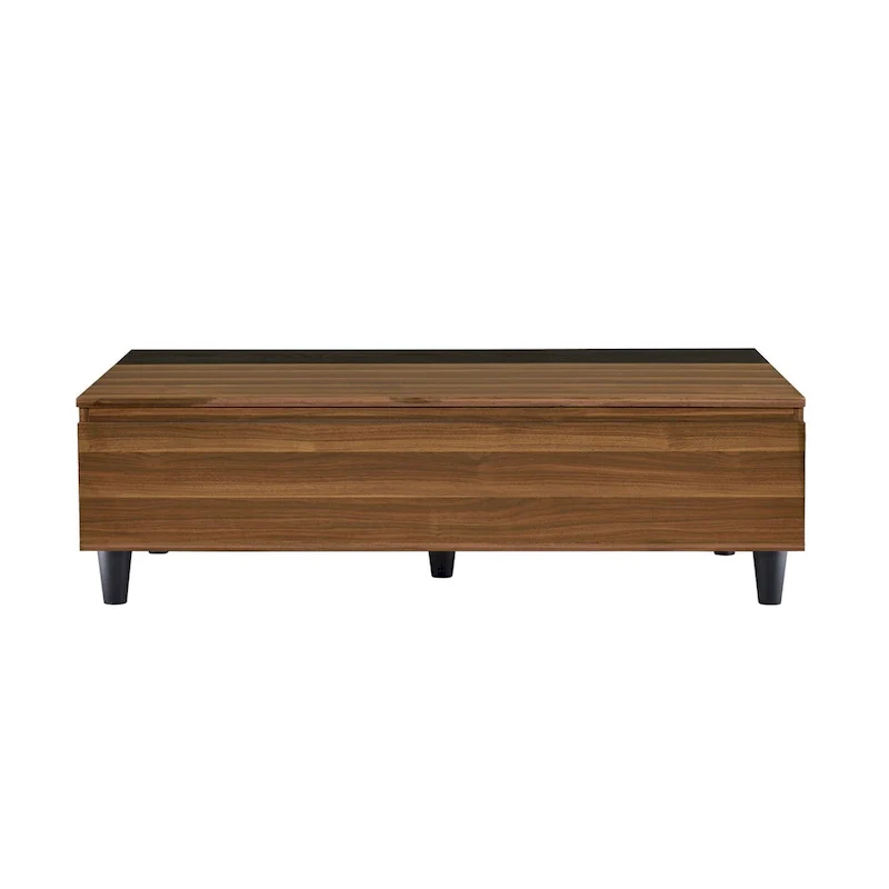 ACME Avala Coffee Table w/Lift Top in Walnut & Black
