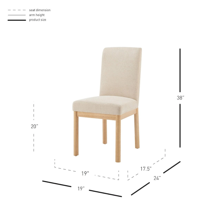 Bloomfield Chenille Low-Back / High-Back Dining Side Chair (Set of 2)