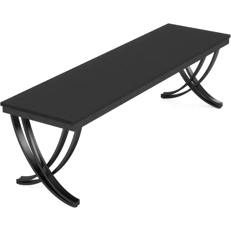 Lantine 78.7-Inch 2-Person Computer Desk for Home Office