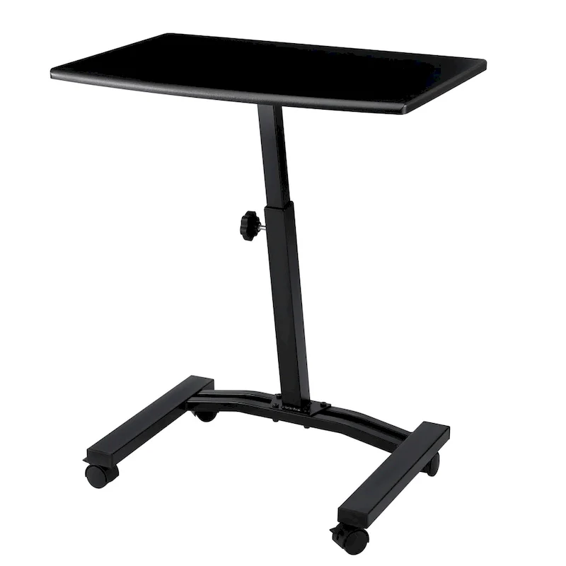 airLIFT Mobile Height Adjustable Solid-Top Laptop Desk Cart