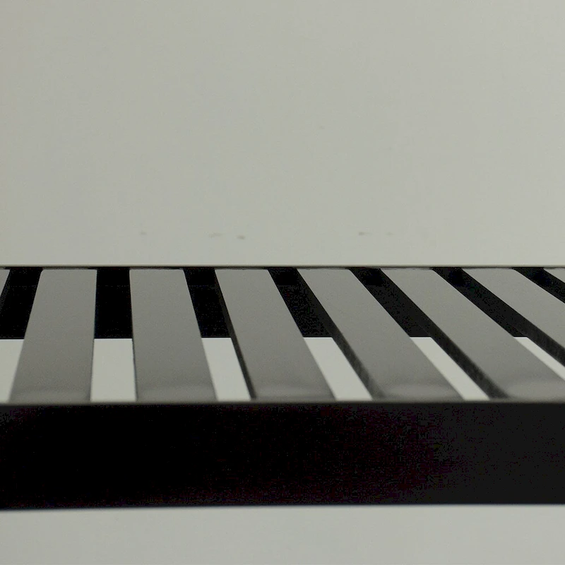 MDF Kitchen Cart with Two Lockable Wheels