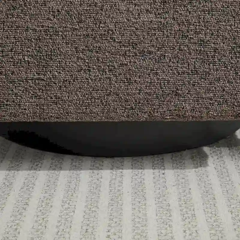 GDFStudio - Clara Chenille Swivel Accent Chair with Sleek Modern Design and Plush Cushioning - 31.5W