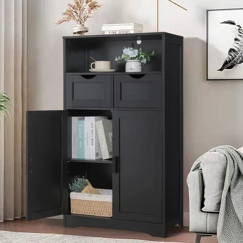 Floor Storage Cabinet with 2 Doors (11.8