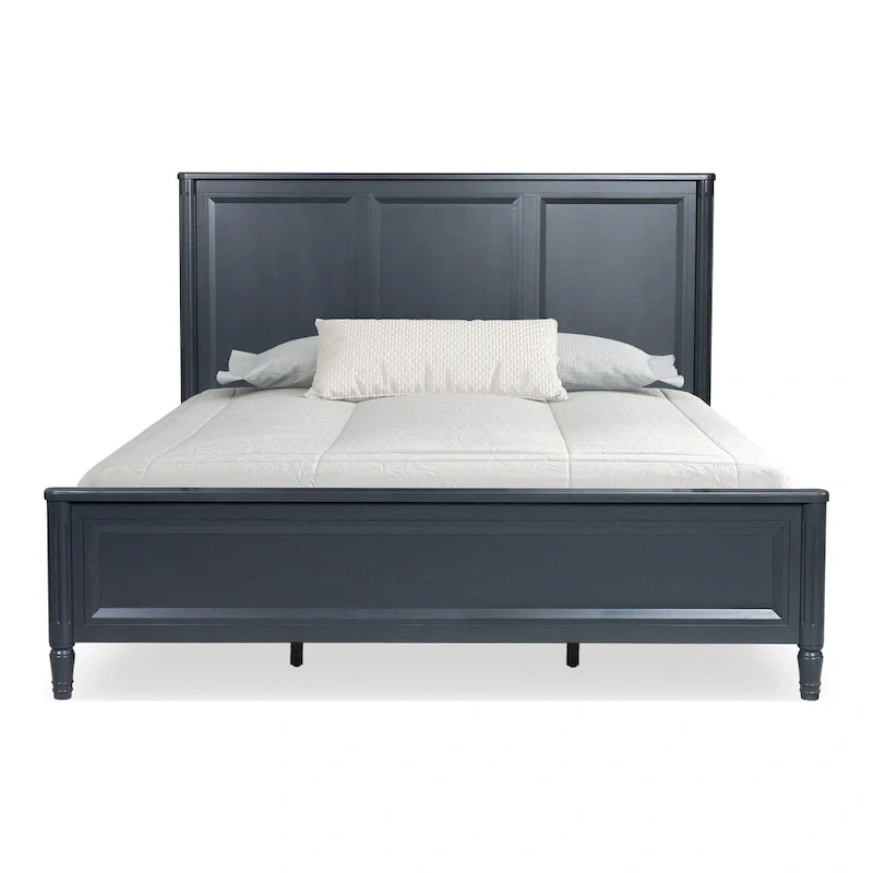 Furniture of America Arlena Classic Modern Solid Wood Panel Bed
