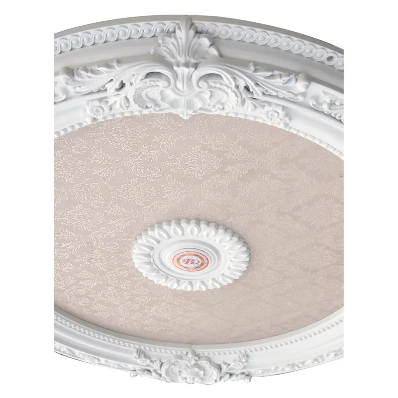 Blanco Round Chandelier Ceiling Medallion 36in