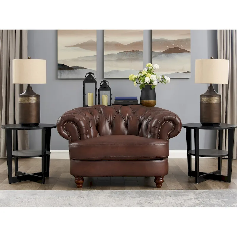 Genuine Leather Chair